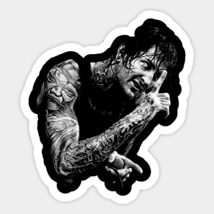 Mitch Lucker Vintage Sticker